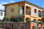 Luogosanto Haus in der Via San Paolo, Sardinien.