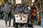 Nuoro, Festa del Redentore, sos maimones von Onieri, Sardinien.