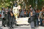 Nuoro, Festa del Redentore, wusste Harrasempre Lodinesu, Sardinien.