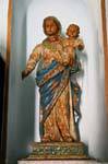 Olbia, San Paolo Apostolo, polychrome Virgin, Sardinien.