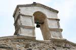 Orosei, Altstadt, und Stein Kirchturm, Sardinien.