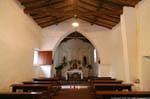 Orosei, eine kleine Kirche, Kirchenschiff, Sardinien.