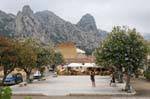 San Pantaleo Piazza Vittorio Emanuele, Sardinien.