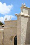 Sassari, Kathedrale San Nicola, Außenstrebepfeiler und Wasserspeier, Sardinien.