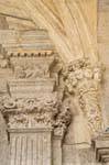 Sassari, Kathedrale San Nicola, Skulpturen Einzelhandel, Sardinien.