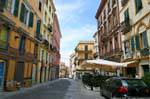 Sassari, Largo Felice Cavallotti, Sardinien.