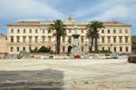 Sassari, Renovierung Piazza Italia, Palazzo della Provincia, Sardinien.