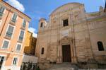 Sassari, eine andere Kirche in der Via Santa Catarina, Sardinien.