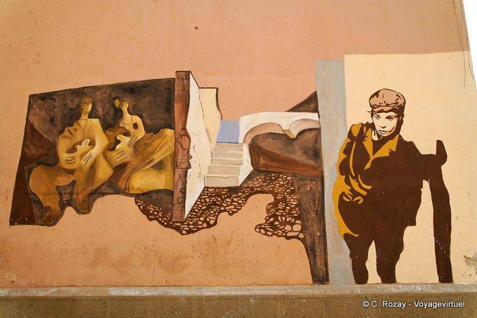 Orgosolo, Murs Murs, Mischen Genres - Sardinien