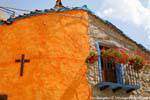 Fonni, Wandfarben, Sardinien.
