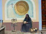 Der Ball spinner, Wand Fonni, Sardinien.