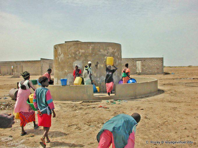 Saloum, Wasserbrunnen Geschichte - Senegal