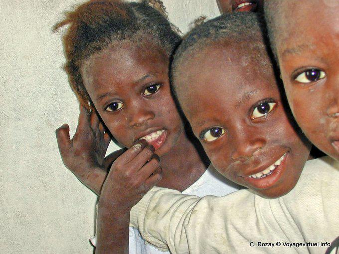 Freude der Kinder zum Ziel - Senegal