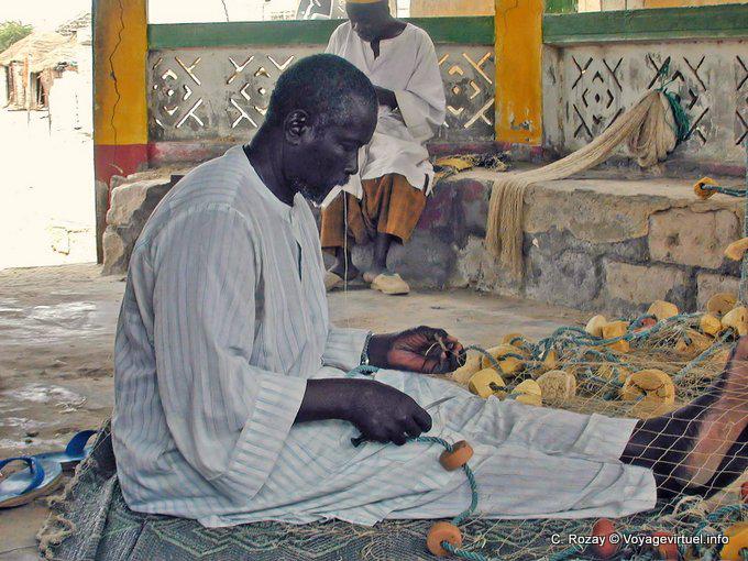 Flicken Netze, Sine-Saloum - Senegal