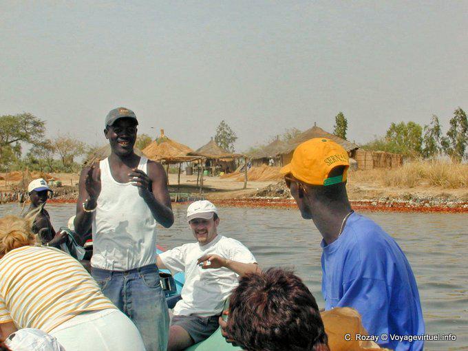 Die Freude auf dem Boot - Senegal