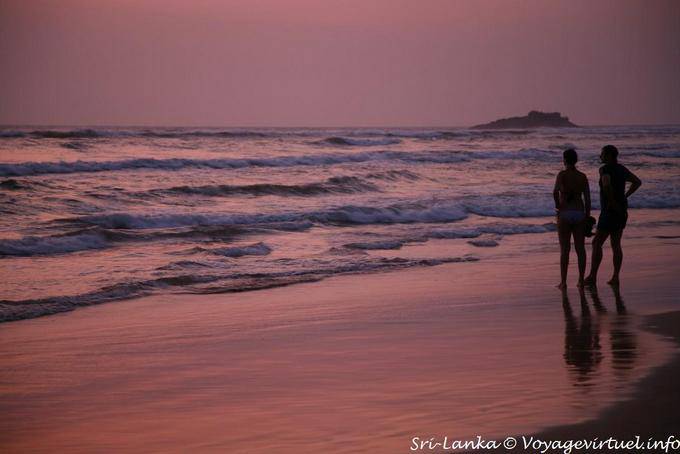 Liebe auf dem Strand, Beruwela - Sri Lanka