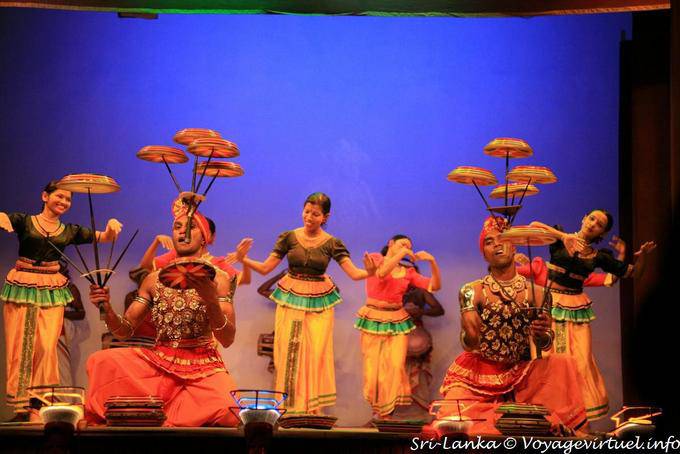 Audacious Jongleure zeigen in Kandy - Sri Lanka