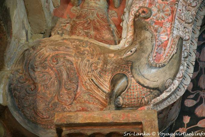 Zoom Monster Bogen Buddha, Temple Gadaladeniya - Sri Lanka