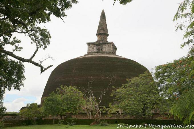 Rankot Vihara Stupa um etwa 1190 Nissanka Malla, Polonnaruwa gebaut - Sri Lanka