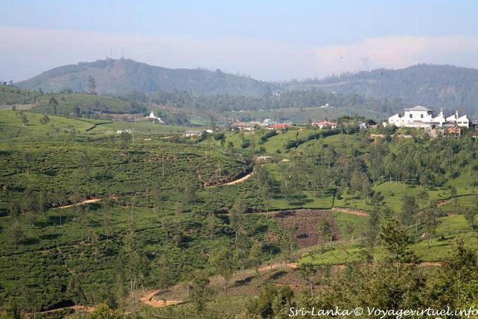 Landschaft in Richtung Kalugala - Sri Lanka