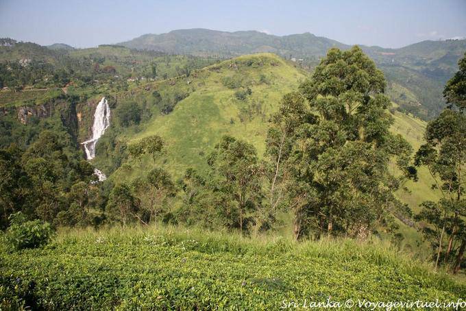 Umwelt Devon Wasserfall Talawa - Sri Lanka