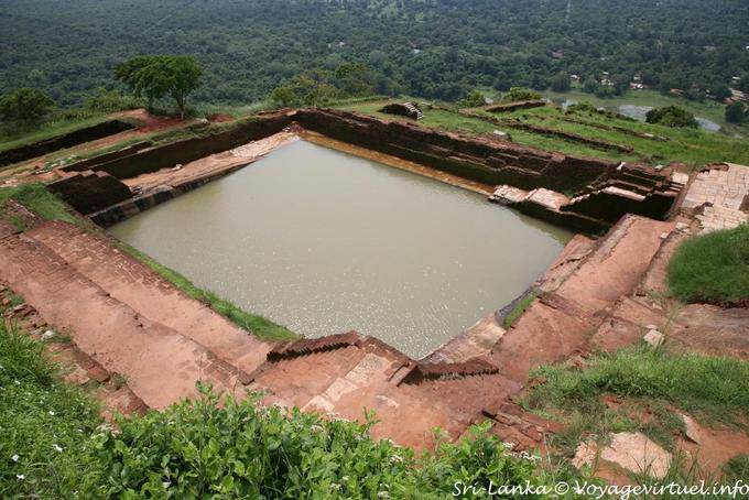 Der König Kassapa Pool Top of the Rock, Sigiriya - Sri Lanka