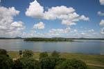 Island Lake in Kandalama, Dambulla, Sri Lanka.