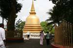 Stupa Tempel des Goldenen Buddha, Dambulla, Sri Lanka.