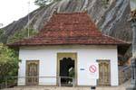 Die Vahalkada Eingang zum Tempel, Golden Rock Temple, Dambulla, Sri Lanka.