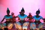 Dancers Vannam oder Pojja, Kandy, Sri Lanka.