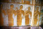 Fresco Gadaladeniya Tempel, Pilimathalawa nach Kandy, Sri Lanka.