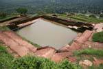 Der König Kassapa Pool Top of the Rock, Sigiriya, Sri Lanka.