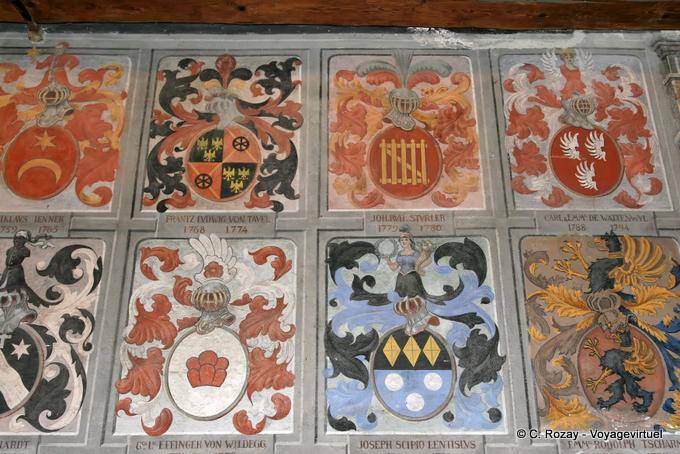 Arms, Schloss Chillon, Montreux - Die Schweiz