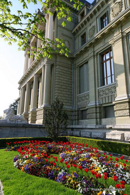 Flowers of Justice, Lausanne Montbenon - Die Schweiz
