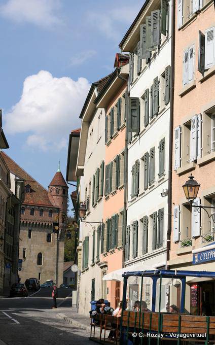 Lausanne, rue Cité-Behind - Die Schweiz