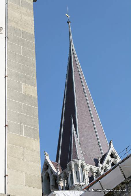 Glockenturm von Saint-Francois, Lausanne - Die Schweiz