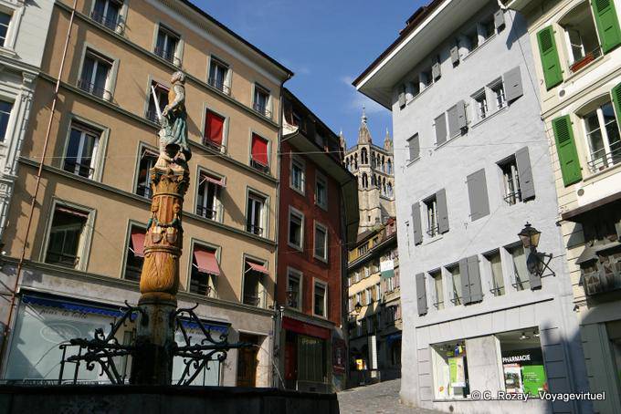 Zeigen Palud, Lausanne - Die Schweiz