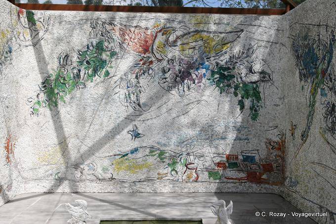 Martigny, Gianadda, eine andere Ansicht des Gerichts, Chagall - Die Schweiz