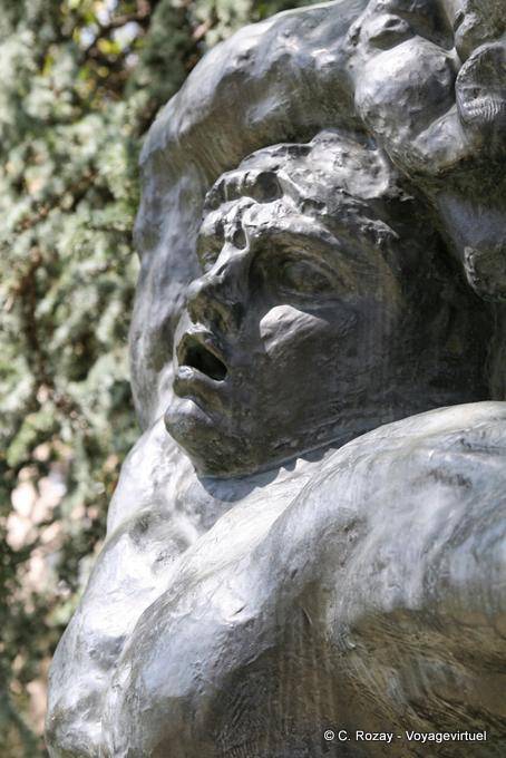 Gros Wirbelsäule Leiter der Centaur, Bourdelle Sculpture Park Gianadda - Die Schweiz