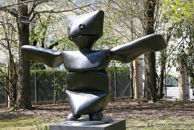 Vogelskulptur, Max Ernst, The Grand Wizard, Gianadda Stiftung - Die Schweiz