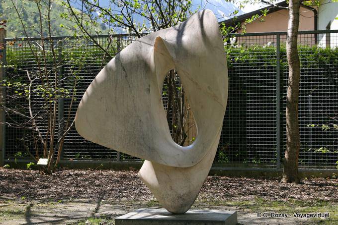 Werk von Max Bill, Martigny, Gianadda Stiftung - Die Schweiz