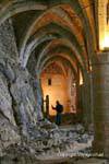 Bonivards Gefängnis, Schloss Chillon, Montreux, Die Schweiz.