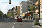 Pedalauto auf einer Straße in Lausanne, Die Schweiz.
