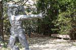 Bronze gequält, Bourdelle, der Zentaur, Gianadda Stiftung, Die Schweiz.