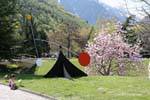 Brasilia, mobile stabile, Alexander Calder (1965), Fondation Gianadda Martigny, Die Schweiz.