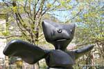 The Grand Wizard, Max Ernst sculpture, close-up, Fondation Gianadda, Die Schweiz.