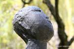 Der Leiter der Giacometti-Skulptur von Onno de Wit, Gianadda, Die Schweiz.