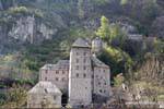 Saint-Maurice Castle, Die Schweiz.