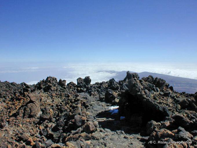 Teneriffa, die Insel Aussicht von der Teide