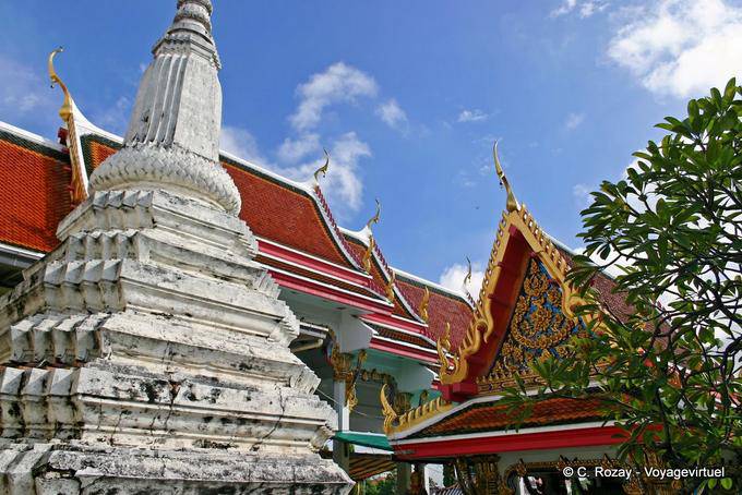 Stein Chedi, Wat Choeng Phanan, Ayutthaya - Thailand